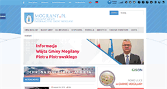 Desktop Screenshot of mogilany.pl